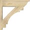 Ekena Millwork Merced Rough Sawn Traditional Outlooker, Douglas Fir, 8"W x 28"D x 28"H OUT08X28X28MRC01RDF - alternate 4